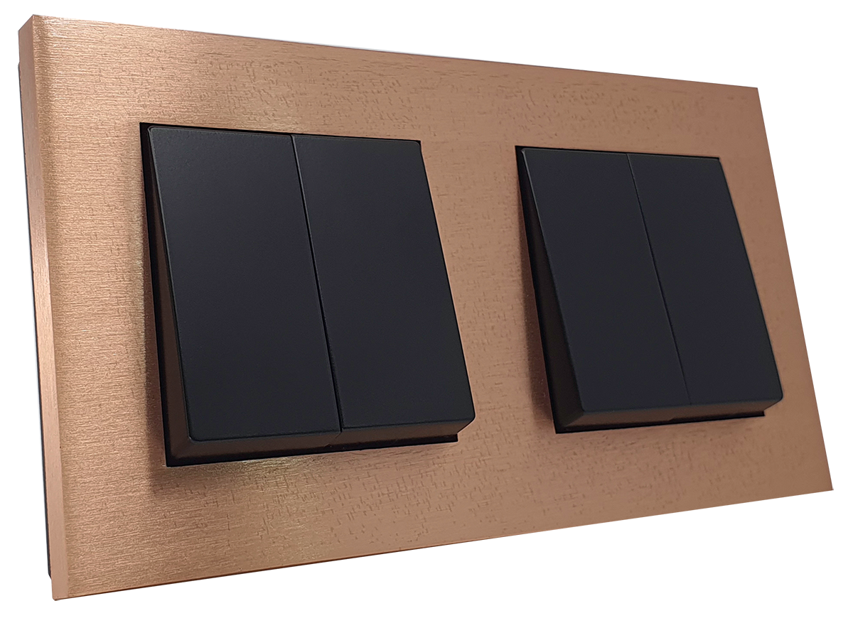 Vesta50_2Gang_Brushed Copper