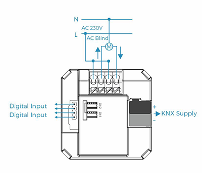 Flush Mounted Actuator_connection diagram_1