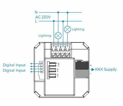 Flush Mounted Actuator_connection diagram_2
